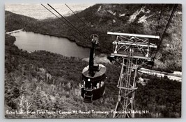 RPPC Echo Lake from First Tower Aerial Tramway Franconia Notch NH Postcard H25 - £7.94 GBP