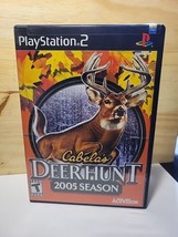 Cabela&#39;s Deer Hunt 2005 Season Play Station 2 PS2 **Cl EAN Ed &amp; Tested** Cib - £6.37 GBP