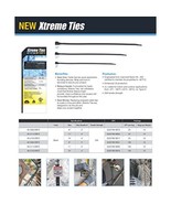 Gardner Bender 46-314UVBFZ Xtreme Temperature Cable Tie, 14 inch, Cold a... - €24,13 EUR