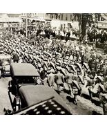 RPPC Military March Postcard c1910s WW1 Unknown Location NYC Unposted #1... - €59,98 EUR