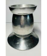 Large Cast Aluminum Candle Stand Holder 6.5 Inches High Tall Heavy - $47.28 CAD
