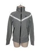 Nike Sportswear Women&#39;s Jacket Size Small Solid Gray Zip Up Winter Long ... - $73.25 CAD