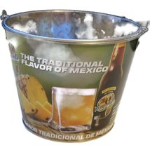 5qt Metal Beer Bucket (Tepachito Craft Pineapple Cider) 2 Sided Logo - $24.26