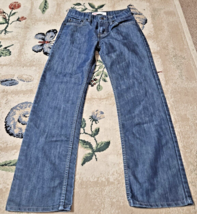 Levi’s 514 Jeans Boys 14 Reg Youth  27x 27 Blue Straight Leg Denim Cotton blue - $12.55