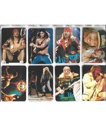 vtg, 12 Pocket Calendar Cards 1996 GUNS N&#39; ROSES Collectible COMPLETE SE... - €10,39 EUR