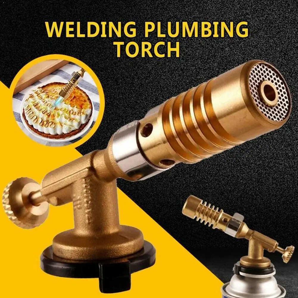 High temperature brass mapp gas turbo torch brazing solder propane welding plumbing for thumb200
