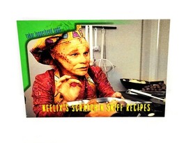 Star Trek Voyager 1995 Season 1 Neelix&#39;s Scratch N Sniff Recipe R3 Tradi... - $3.95