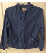 Arizona Jean Company Girls Size L Blue Cotton Cargo  Jacket - $21.89 CAD