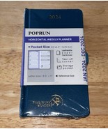 POPRUN Recycled Pocket Weekly Planner 2024 3.5&quot; x 6.5&quot; - 100% Eco-Friend... - £7.74 GBP