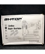 BHTOP 20V Cordless Brad Nailer＆Stapler, 18 Gauge 2 in 1 Stapler Kit NEW - $89.09