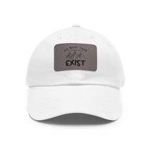 Personalized Dad Hat with Embroidered Leather Patch and Adjustable Buckle - £17.90 GBP