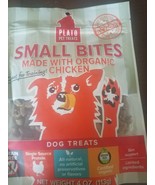 Plato Small Bites Organic Chicken Dog Treats - £9.30 GBP