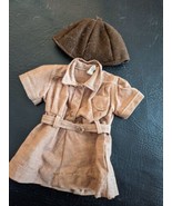 Vintage 1950&#39;s Terri Lee Girl Scout Brownie Outfit Dress Hat 16 inch Doll - $59.39