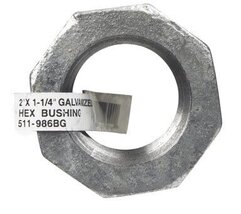Southland 511-986HN 2&quot; X 1-1/4&quot; Galvanized Hexagon Bushings - $25.46 CAD