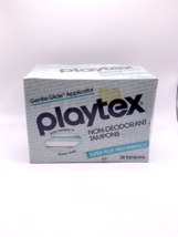 Vintage Playtex Non-Deodorant Tampons NOS 28 in Box - £15.92 GBP