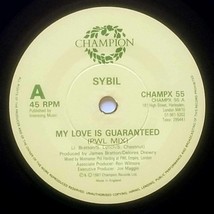 Sybil - My Love is Guaranteed (PWL Mix) / (USA Mix) [7" 45 Single] UK Import PS image 2