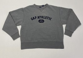 Gap Athletic EST. 1969 Gray Cotton Sweatshirt Vintage Crewneck - Sz Wome... - £11.91 GBP