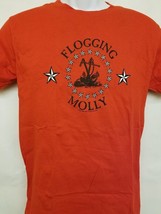 Flogging Molly - Vintage Original Store / Tour Stock 2003 Unworn Large T-SHIRT - £21.71 GBP