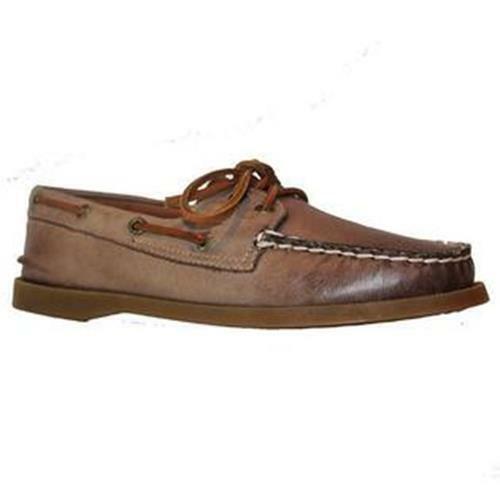 Primary image for NEW SPERRY TOP-SIDER A/O 2-Eye Weather Worn Greige Boat Shoe (Size 7.5 M)