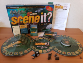 Scene It DVD Game Harry Potter 2nd Edition Trivia Quiz Complete 2007 Mattel - £20.67 GBP