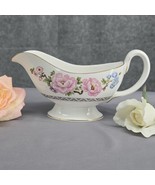 Royal Worcester Mikado Gravy Boat Very Good Condition 1983 Vintage Pink ... - $17.41