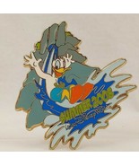 DISNEY PIN 63601 DONALD ON WATER SLIDE SUMMER 2008 WDW  - $15.83