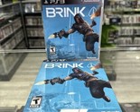 Brink PS3 (Sony PlayStation 3, 2011) PS3 CIB Complete Tested! - $8.74