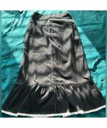 Vintage Denim &amp; Co Sz L Dark Wash Pockets Embroidered Cotton Zip Back Ma... - $514.99 MXN