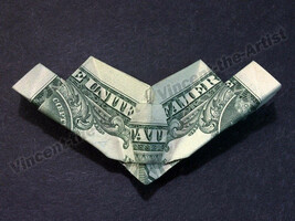 B-2 Stealth Bomber Jet Fighter Money Origami Dollar Military Army Navy M... - $19.95