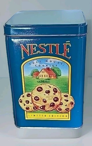Vintage ~ Nestle Toll House Cookies ~ Limited Edition~ Metal Tin ~ 4" x 6" (2) Item image 4