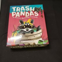 Trash Pandas Game The Raucous Raccoon Card Game 2018 Gamewright Read Description - $4.94