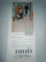 Vintage Bird Floors Print Magazine Advertisement 1960 - $3.99