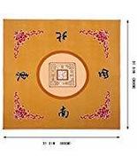 THY COLLECTIBLES Universal Mahjong/Paigow/Card/Game Table Cover - Yellow... - $14.59