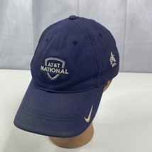 AT&amp;T NATIONAL NIKE GOLF CAP HAT ADULT BLUE - £12.49 GBP