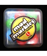 1981 Vintage Mad Marbles Pocket Puzzle by Lakeshore Retro Collectible - $20.79 CAD
