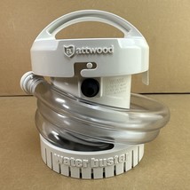 Attwood WaterBuster 4140-4 200 GPH 5.25&#39;&#39; Portable Water Pump - White - £27.48 GBP
