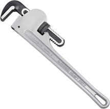 18-Inch Pipe Wrench, Heavy Duty Aluminum Plumbing Wrench - $41.71