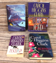 Carol Higgins Clark -JINXED-CURSED-BURNED-ICED -LOT Of 4 -PB &amp; Hc Books--VG - £16.94 GBP