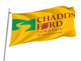 Chadds Ford Township, Pennsylvania Flag,Size -3x5Ft / 90x150cm, Garden f... - £23.41 GBP