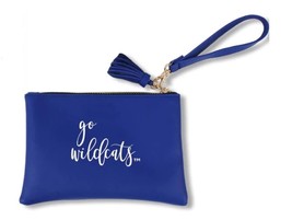 Desden Kentucky Wildcats Vegan Wristlet with Strap and Tassel. Stadium A... - £13.93 GBP