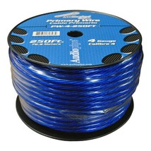 Audiopipe Power Cable 4-Gauge 250 Foot Spool - Blue - $326.16 CAD