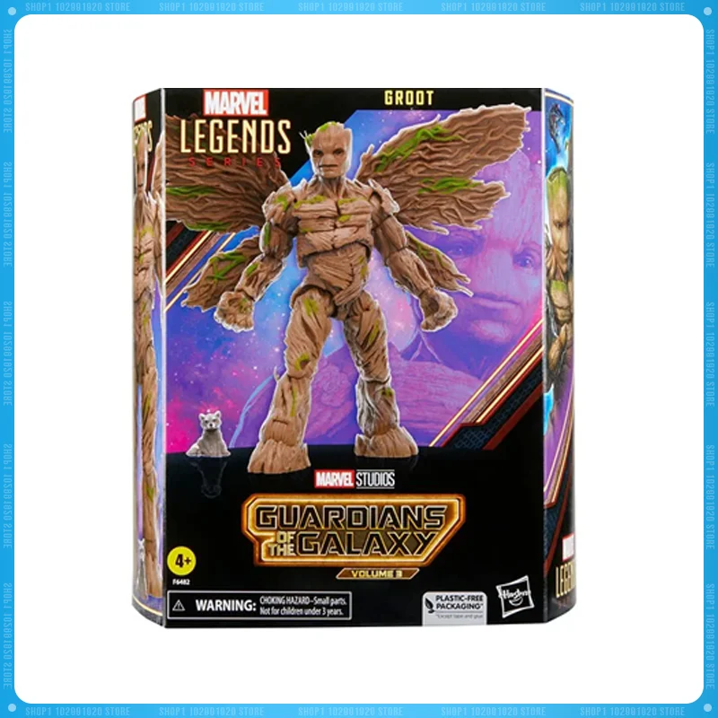 Original Guardians Of The Galaxy Vol. 3 Marvel Legends Groot Collection Action - £84.22 GBP+