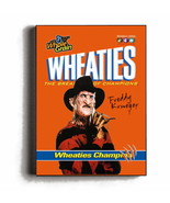 Framed Freddy Krueger ANOES Wheaties Cereal Box Faux Signed Cover Parody - £15.16 GBP