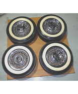 1958-63 Ford Thunderbird Kelsey Hayes Wheels W/Tires - $70,949.76 MXN
