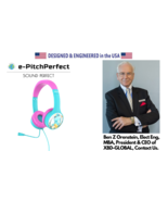 e-PitchPerfect (e-PP) Headphones with Microphone, Kids Wireless On-Ear H... - $44.90