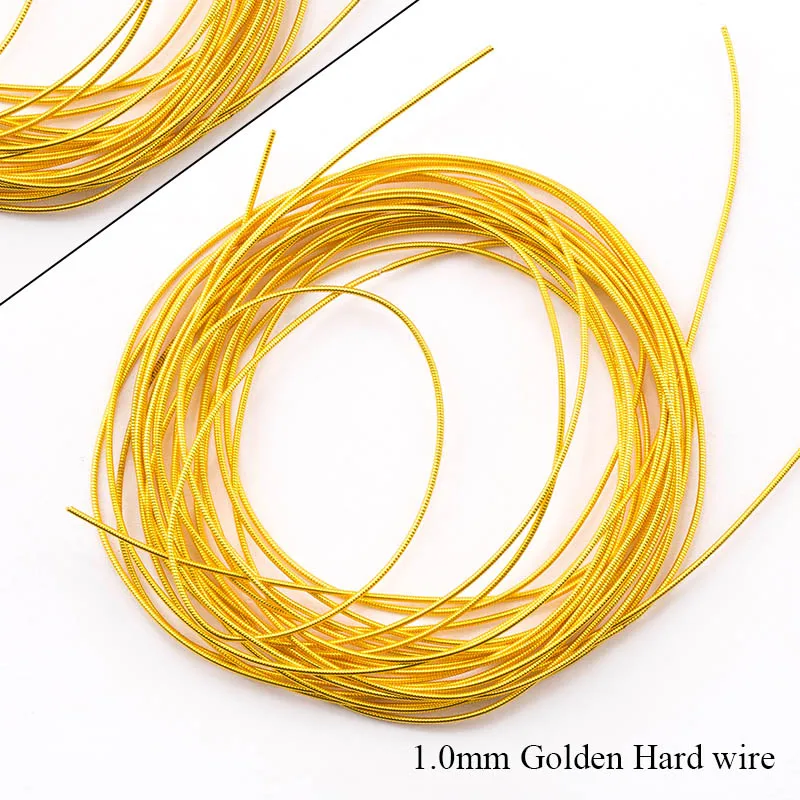10g/bag Hard Silk Thread Sewing Embroidery Floss Kit DIY -golden hard wire - €4,50 EUR