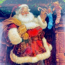 The Night Before Christmas Circle Puzzle Jigsaw  500 Pc Corkboard by Ros... - $17.81