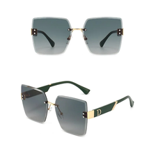 Fashion Luxury Rimless Sunglasses - £16.92 GBP