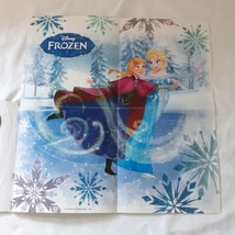 Disney Frozen Sparkle Magic Book And Poster Childrens Paperback Depken 2015  - £4.73 GBP
