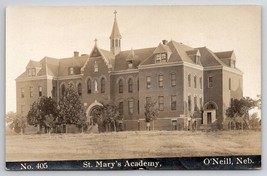 O&#39;Neill Nebraska RPPC St Mary&#39;s Academy NE Real Photo To Long Pine Postcard A32 - £14.98 GBP